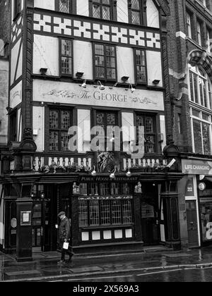 The George Coffee House now a Pub, The Strand, London, England, UK, GB. Stock Photo