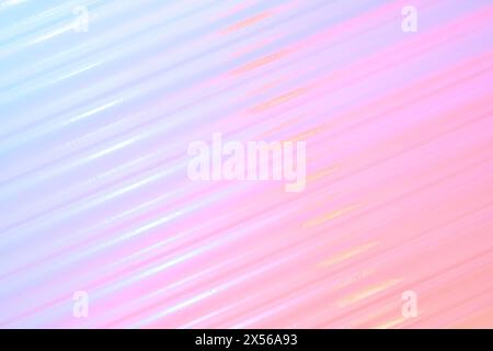 Abstract Pink and Purple Streaks on Plastic Background in Pastel Colors Light Stock Photo