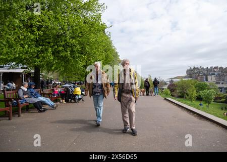 Edinburgh, Scotland, UK. 7th May, 2024. UK Weather: Life on the streets of Edinburgh. Credit: Skully/Alamy Live News Stock Photo