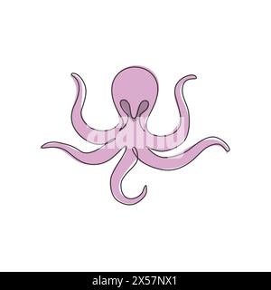 sea octopus kraken tentacle sketch hand drawn vector Stock Vector Image ...