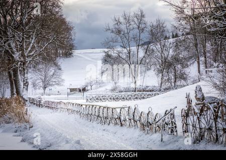 geography / travel, Germany, Bavaria, Bad Bayersoien, ADDITIONAL-RIGHTS-CLEARANCE-INFO-NOT-AVAILABLE Stock Photo