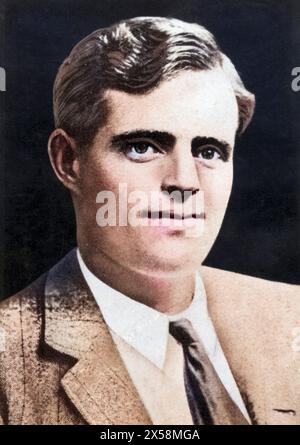 London, Jack, 12.1.1876 - 22.11.1916, US American author / writer, portrait, 1909, ADDITIONAL-RIGHTS-CLEARANCE-INFO-NOT-AVAILABLE Stock Photo