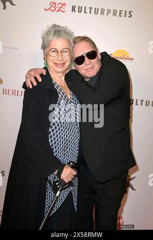 Monika Hansen und Ben Becker bei der Verleihung des 30. B.Z. Kulturpreises 2024 im Theater am Potsdamer Platz. Berlin, 07.05.2024 Stock Photo