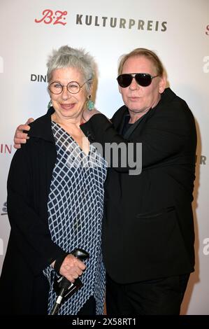 Monika Hansen und Ben Becker bei der Verleihung des 30. B.Z. Kulturpreises 2024 im Theater am Potsdamer Platz. Berlin, 07.05.2024 Stock Photo