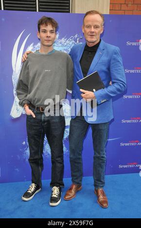 Alistair Petrie (right) and guest at the 'Spirited Away' press night, London Coliseum, St Martin's Lane, on Tuesday 07 May 2024 in London, England, UK. CAP/CAN ©CAN/Capital Pictures Stock Photo
