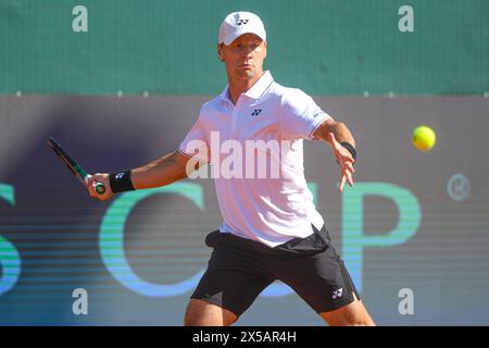 Ricardas Berankis (Lithuania). Davis Cup, Group Stage 2023. Stock Photo