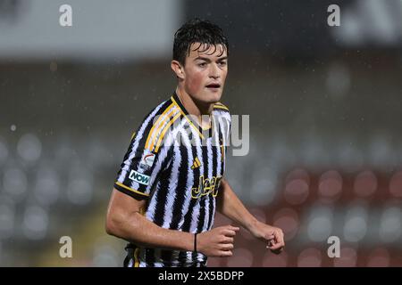 Torino, Italy. 7th May, 2024. Leonardo Cerri of Juventus during the Serie C Play Off Round 1 match at Stadio Giuseppe Moccagatta - Alessandria, Torino. Picture credit should read: Jonathan Moscrop/Sportimage Credit: Sportimage Ltd/Alamy Live News Stock Photo