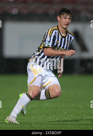 Torino, Italy. 7th May, 2024. Samuele Damiani of Juventus during the Serie C Play Off Round 1 match at Stadio Giuseppe Moccagatta - Alessandria, Torino. Picture credit should read: Jonathan Moscrop/Sportimage Credit: Sportimage Ltd/Alamy Live News Stock Photo