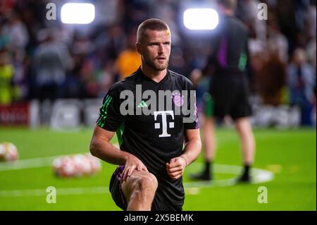 Barcelos, Portugal. 05th May, 2024. Estádio Cidade de Barcelos Eric Dier of Bayern München warming up during the UEFA Champions League Semi Final football match between Real Madrid and Bayern Munich at the Santiago Bernabéu Stadium in Madrid, Spain (Eurasia Sport Images/Sports Press Photo/SPP) Credit: SPP Sport Press Photo. /Alamy Live News Stock Photo