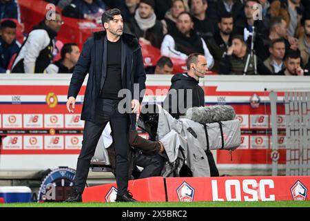 LILLE - Lille OSC coach Paulo Fonseca during the UEFA Conference league ...