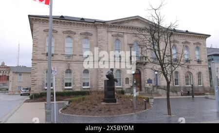 Town hall of Guelph Ontario - GUELPH, CANADA - APRIL 13, 2024 Stock Photo