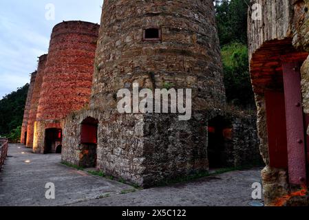 Furnaces of A Pontenova, Lugo, Spain Stock Photo