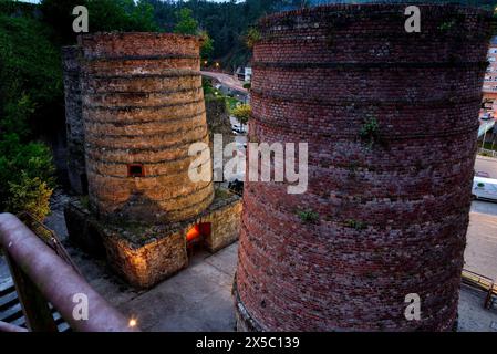 Furnaces of A Pontenova, Lugo, Spain Stock Photo