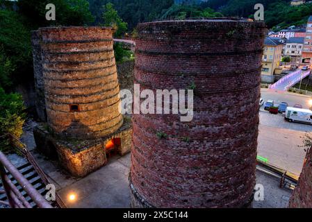 Furnaces of A Pontenova, Lugo, Spain Stock Photo