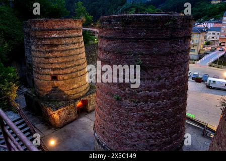 Furnaces of A Pontenova, Lugo, Spain Stock Photo