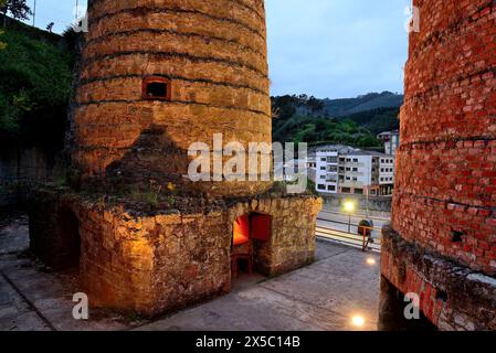 Furnaces of A Pontenova, Lugo, Spain Stock Photo