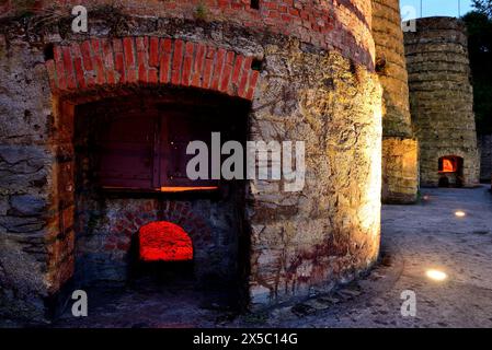 Furnaces of A Pontenova, Lugo, Spain Stock Photo