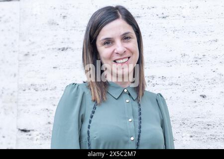 May 8, 2024, Rome, Italy: Writer Antonella Lattanzi attends the photocall of the film ''Una storia nera'' at The Space Cinema Moderno in Rome (Credit Image: © Matteo Nardone/Pacific Press via ZUMA Press Wire) EDITORIAL USAGE ONLY! Not for Commercial USAGE! Stock Photo