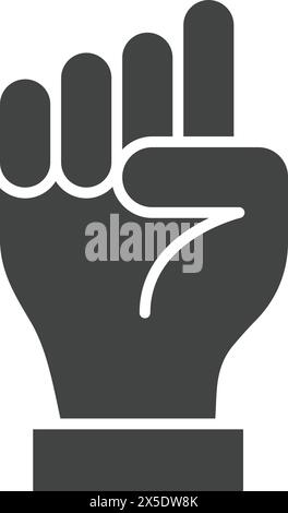 Activism icon vector image. Suitable for mobile application web application and print media. Stock Vector