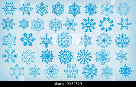 Snowflake Design Stock Vector