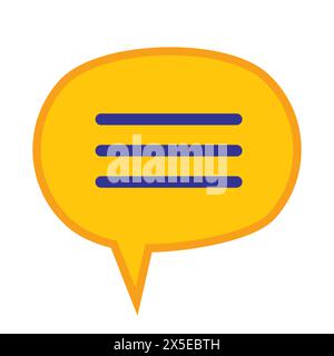 Message Chat Bubble Icon Stock Vector