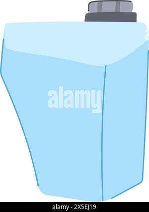 rain plastic tank cartoon vector illustration Stock Vector Image & Art ...