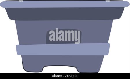 rain plastic tank cartoon vector illustration Stock Vector Image & Art ...