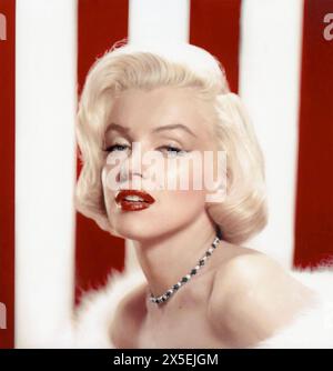 HOW TO MARRY A MILLIONAIRE 1953 20th Century Fox film musical with Marilyn Monroe Stock Photo