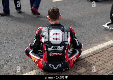 Portstewart, UK. 09th May, 2024. Race 4 Practice laps at the Northwest 200 Credit: Bonzo/Alamy Live News Stock Photo