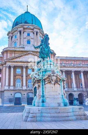 Budapest Historic Museum at the Buda Castle Stock Photo - Alamy
