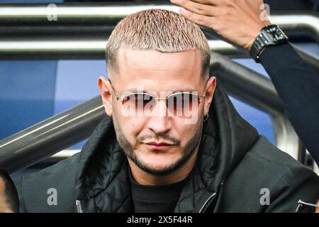 Paris, France. 07th May, 2024. William GRIGAHCINE (DJ Snake) during the UEFA Champions League, Semi-finals, 2nd leg football match between Paris Saint-Germain and Borussia Dortmund on May 7, 2024 at Parc des Princes stadium in Paris, France - Photo Matthieu Mirville/DPPI Credit: DPPI Media/Alamy Live News Stock Photo