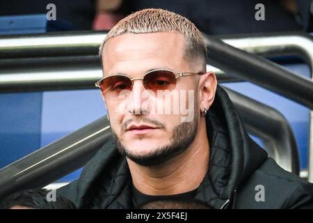 Paris, France, France. 7th May, 2024. William GRIGAHCINE (DJ Snake) during the UEFA Champions League match between Paris Saint-Germain and Borussia Dortmund at Parc des Princes Stadium on May 07, 2024 in Paris, France. (Credit Image: © Matthieu Mirville/ZUMA Press Wire) EDITORIAL USAGE ONLY! Not for Commercial USAGE! Stock Photo