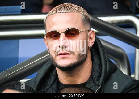 William GRIGAHCINE (DJ Snake) during the UEFA Champions League, Semi-finals, 2nd leg football match between Paris Saint-Germain and Borussia Dortmund on May 7, 2024 at Parc des Princes stadium in Paris, France Stock Photo