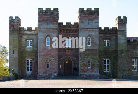 Scone Palace, the crowning place of Scottish kings until 1296, Perthshire, Highlands, Scotland Stock Photo