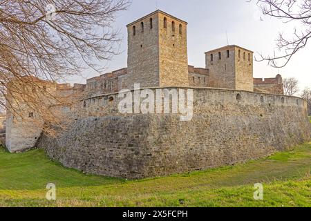 Baba Vida Castle Fortress Historic Landmark at Spring Day in Vidin Bulgaria Stock Photo