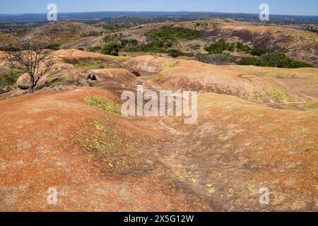 Zimbabwe. 1st May 2024. Landscape on top of Domboshawa. Credit: Vuk Valcic / Alamy Stock Photo