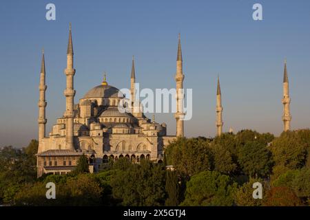 Hagia Sophia and Blue Mosque, Istanbul, Türkiye Stock Photo