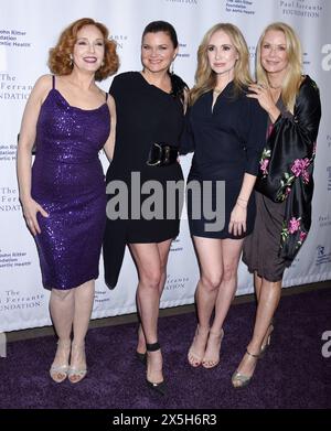 Amy Yasbeck, Heather Tom, Katherine Kelly Lang and Ashley Jones arriving to the 2024 John Ritter Foundation for Aortic Health: An Evening From the Heart Annual Gala held at the Sunset Room in Hollywood, CA on May 9, 2024. © Janet Gough / AFF-USA.COM Stock Photo