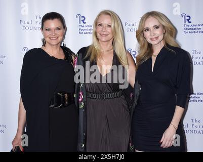 Hollywood, USA. 09th May, 2024. Heather Tom, Katherine Kelly Lang and Ashley Jones arriving to the 2024 John Ritter Foundation for Aortic Health: An Evening From the Heart Annual Gala held at the Sunset Room in Hollywood, CA on May 9, 2024. © Janet Gough/AFF-USA.COM Credit: AFF/Alamy Live News Stock Photo