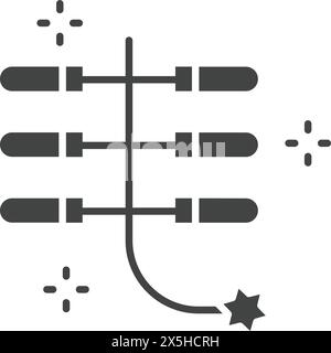 Firecracker icon vector image. Suitable for mobile application web application and print media. Stock Vector