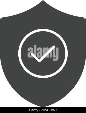 Guarantee icon vector image. Suitable for mobile application web application and print media. Stock Vector