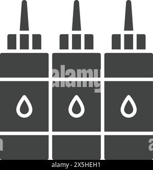 Ink Cartridge icon vector image. Suitable for mobile application web application and print media. Stock Vector
