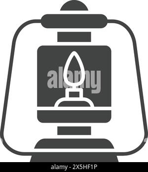 Lantern icon vector image. Suitable for mobile application web application and print media. Stock Vector