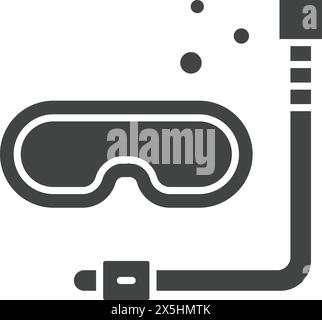 Scuba Diving icon vector image. Suitable for mobile application web application and print media. Stock Vector