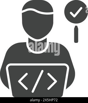 Tester icon vector image. Suitable for mobile application web application and print media. Stock Vector