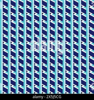 The geometric pattern with stripes . Seamless vector background Stock Vector