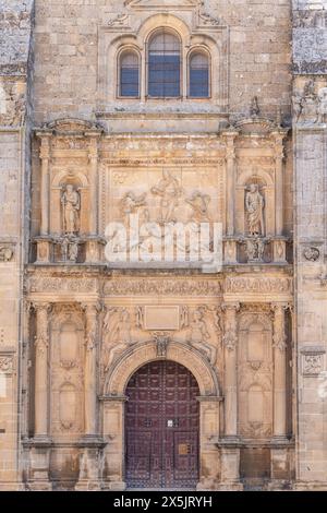 Sacred Chapel of the Savior of the World, temple built under the patronage of Francisco de los Cobos as a pantheon, Úbeda, Jaén province, Andalusia, S Stock Photo