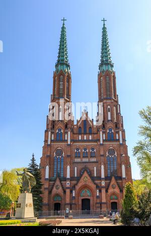 Poland, Warsaw. St. John's Archcathedral. Roman Catholic church in Old Town. Church has been listed by UNESCO as of cultural significance. Stock Photo