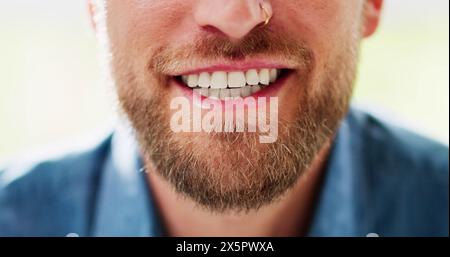 Contact Center Operator Man On Sales Call Stock Photo