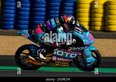Le Mans, Francia. 10th May, 2024. Free practice before MotoGP Michelin Grand Prix of France at Le Mans Circuit, Le Mans, France, May 10 2024 In picture: Moto3™ David Alonso Entrenamientos libres previos al Gran Premio Michelin de MotoGP de Francia en el Circuito de Le Mans, Francia, 10 de Mayo de 2024 POOL/ MotoGP.com/Cordon Press Images will be for editorial use only. Mandatory credit: © MotoGP.com Credit: CORDON PRESS/Alamy Live News Stock Photo
